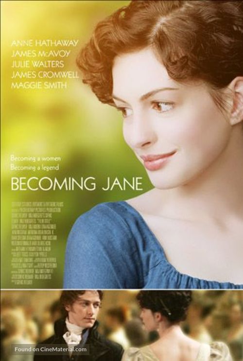 Becoming Jane - British Movie Poster