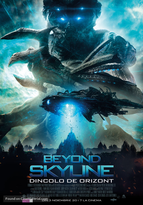 Beyond Skyline - Romanian Movie Poster