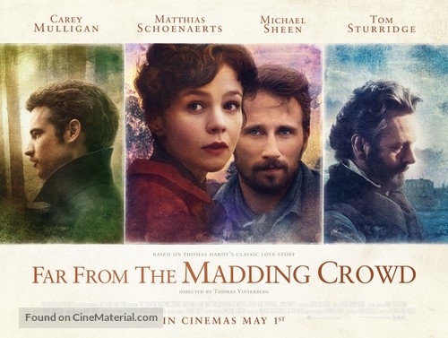 Far from the Madding Crowd - British Movie Poster