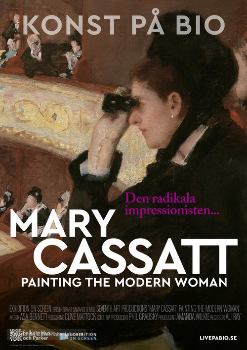 Mary Cassatt: Painting the Modern Woman - Swedish Movie Poster