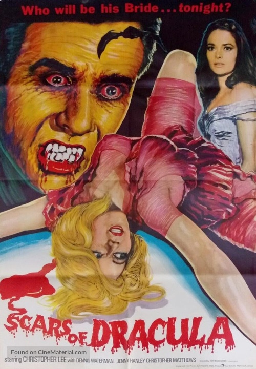 Scars of Dracula - Pakistani Movie Poster