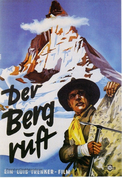 Der Berg ruft! - German Movie Poster