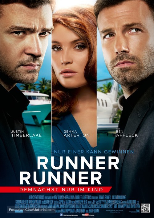 Runner, Runner - German Movie Poster