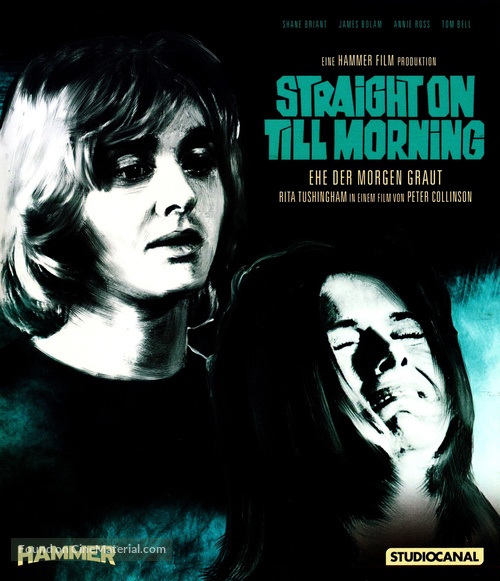 Straight on Till Morning - German Blu-Ray movie cover