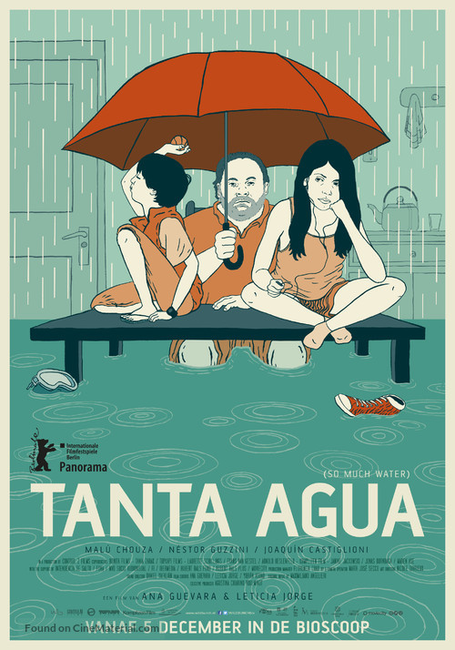 Tanta agua - Dutch Movie Poster