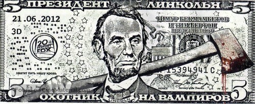 Abraham Lincoln: Vampire Hunter - Russian Movie Poster