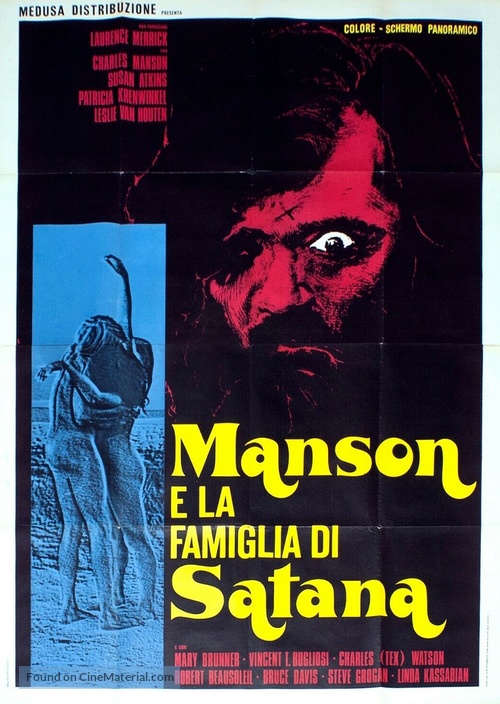 Manson - Italian Movie Poster