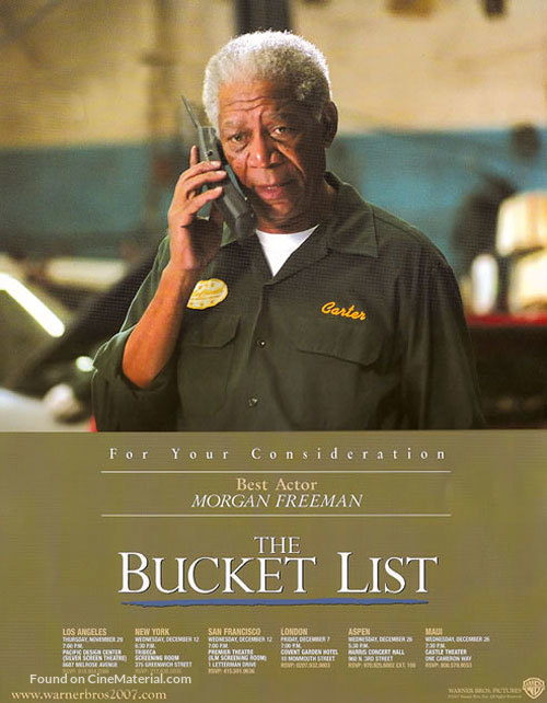 The Bucket List - poster