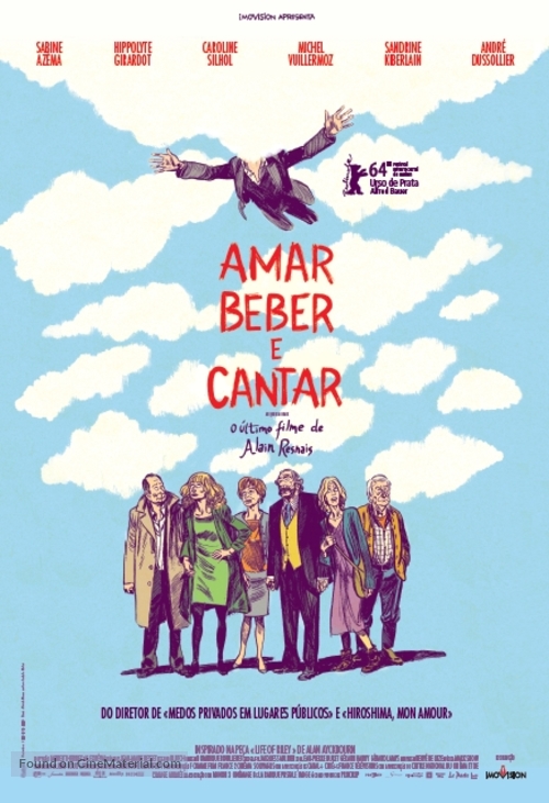 Aimer, boire et chanter - Brazilian Movie Poster