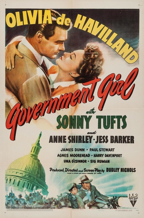 Government Girl - Movie Poster