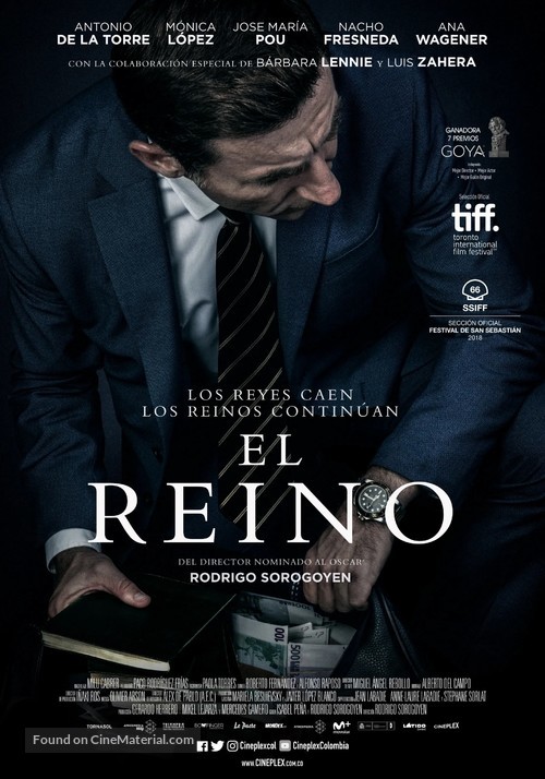 El reino - Colombian Movie Poster