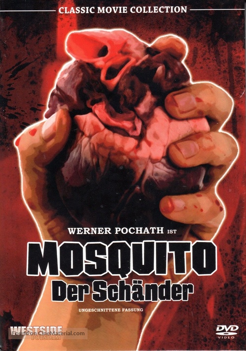 Mosquito der Sch&auml;nder - German DVD movie cover