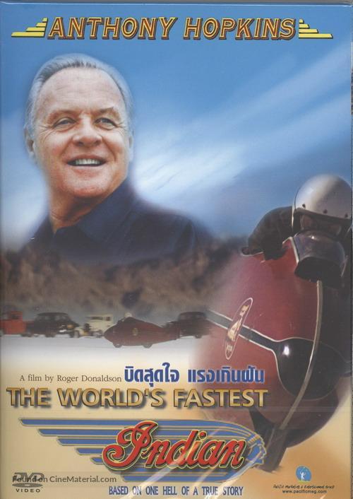 The World&#039;s Fastest Indian - Thai DVD movie cover