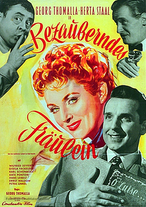 Bezauberndes Fr&auml;ulein - German Movie Poster