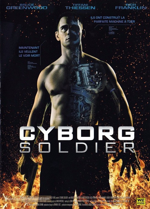 Cyborg Soldier - French DVD movie cover