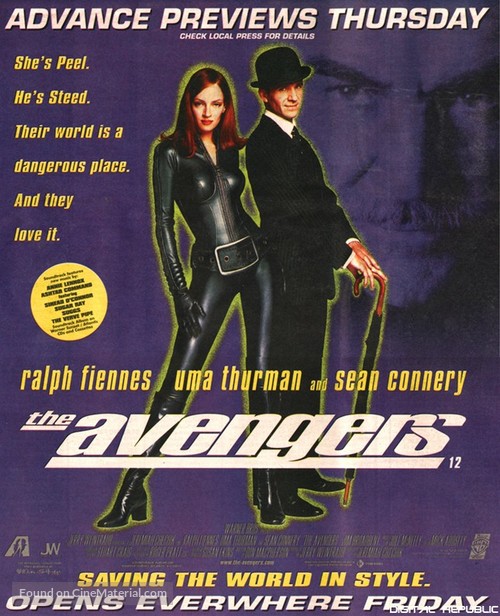 The Avengers - British Movie Poster