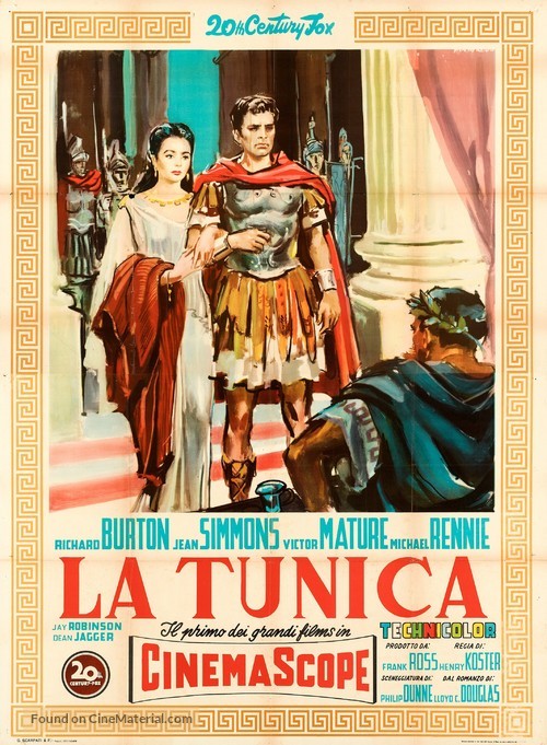 The Robe - Italian Movie Poster