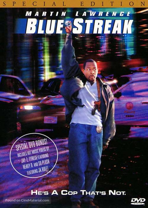 Blue Streak - DVD movie cover