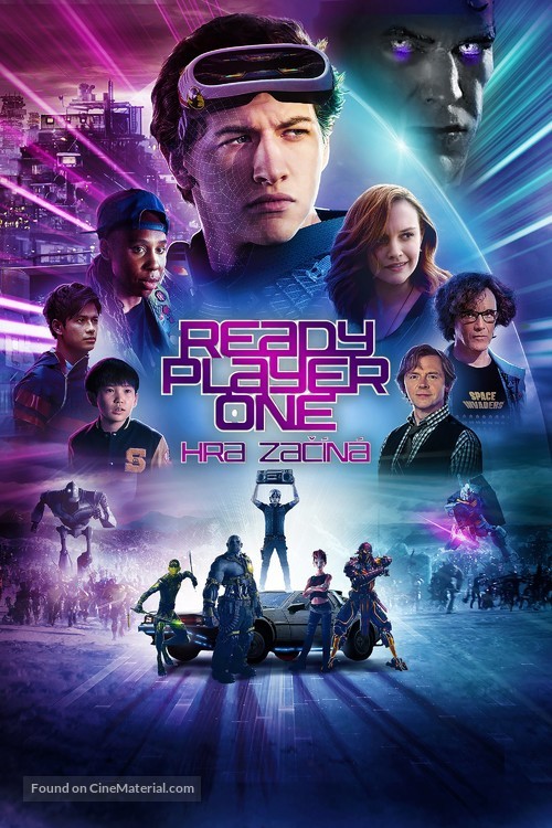 Ready Player One - Czech Movie Cover