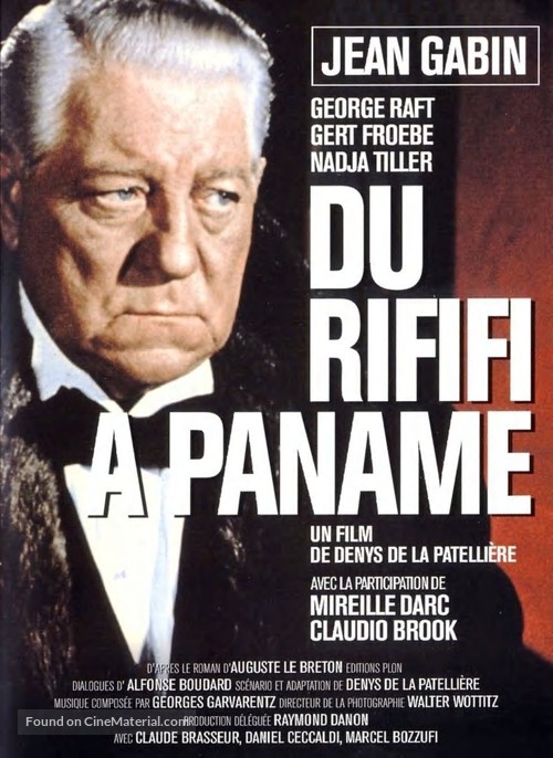 Du rififi &agrave; Paname - French DVD movie cover