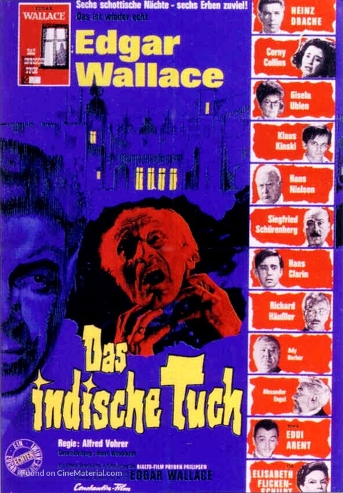 Das indische Tuch - German Movie Poster