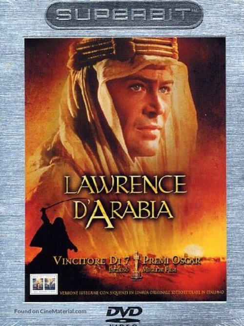 Lawrence of Arabia - Italian DVD movie cover