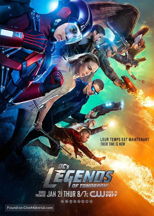 &quot;DC&#039;s Legends of Tomorrow&quot; - French Movie Poster