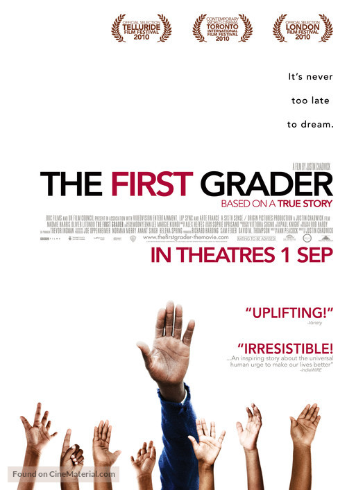 The First Grader - Singaporean Movie Poster