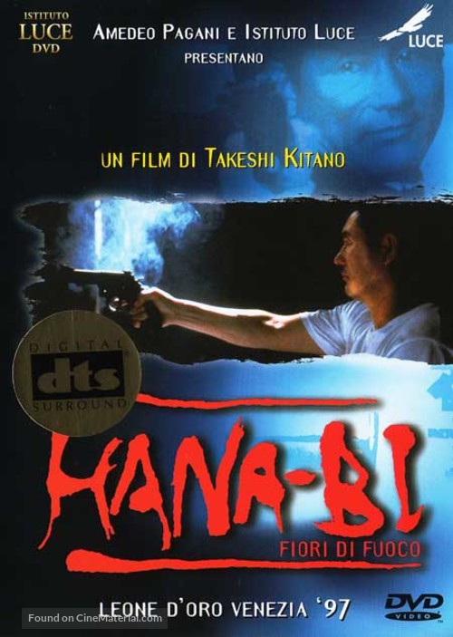 Hana-bi - Italian DVD movie cover