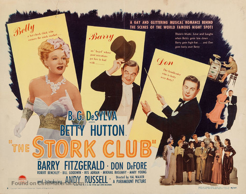 The Stork Club - Movie Poster