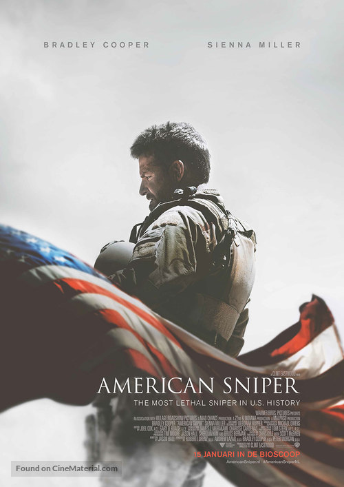 American Sniper - Dutch Movie Poster