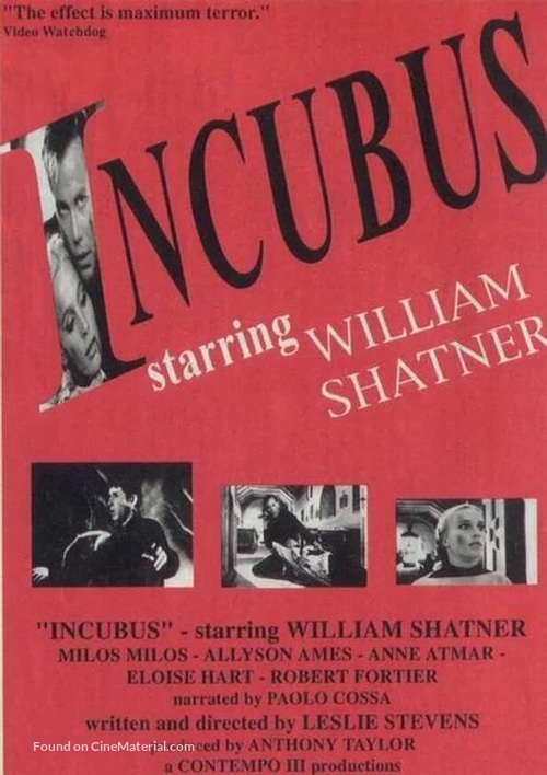 Incubus - Movie Poster