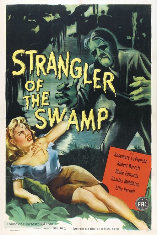 Strangler of the Swamp - Movie Poster