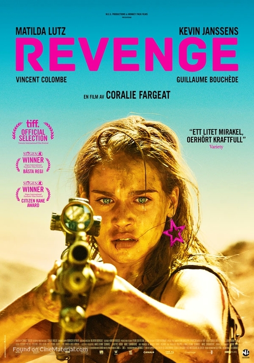 Revenge - Swedish Movie Poster