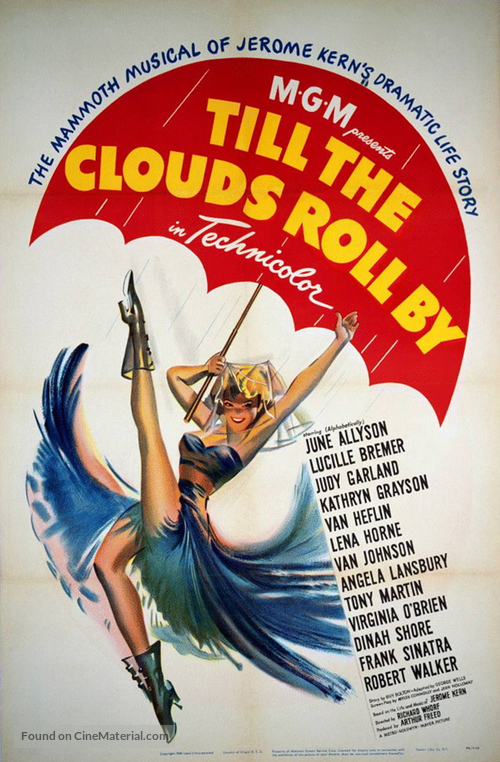 Till the Clouds Roll By - Movie Poster