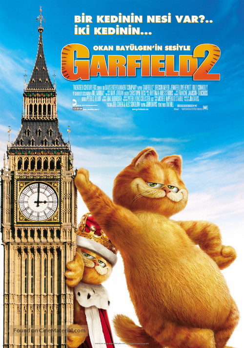 Garfield: A Tail of Two Kitties - Turkish Movie Poster