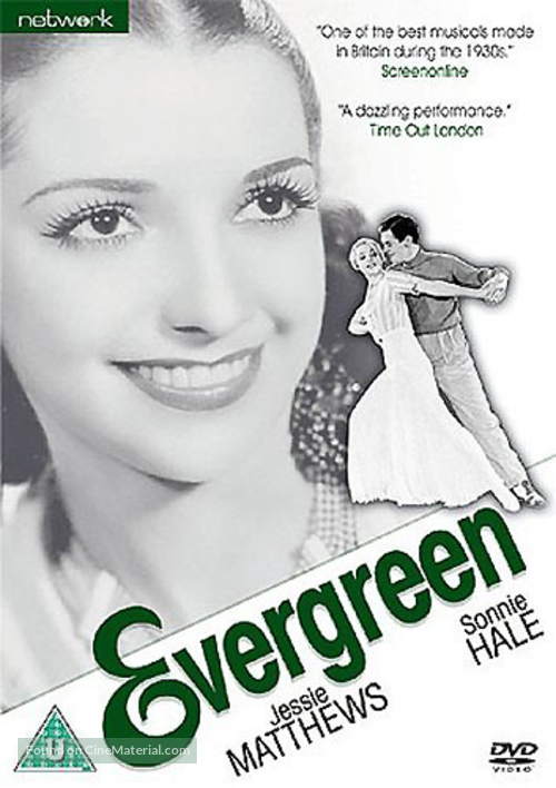 Evergreen - British DVD movie cover