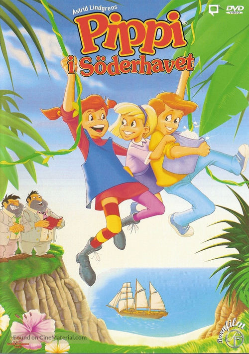 Pippi i S&ouml;derhavet - Swedish DVD movie cover