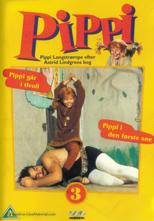&quot;Pippi L&aring;ngstrump&quot; - Danish DVD movie cover