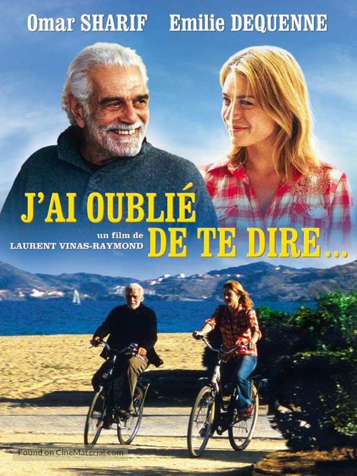 J&#039;ai oubli&eacute; de te dire - French Movie Poster