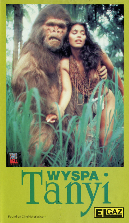 Tanya&#039;s Island - Polish VHS movie cover