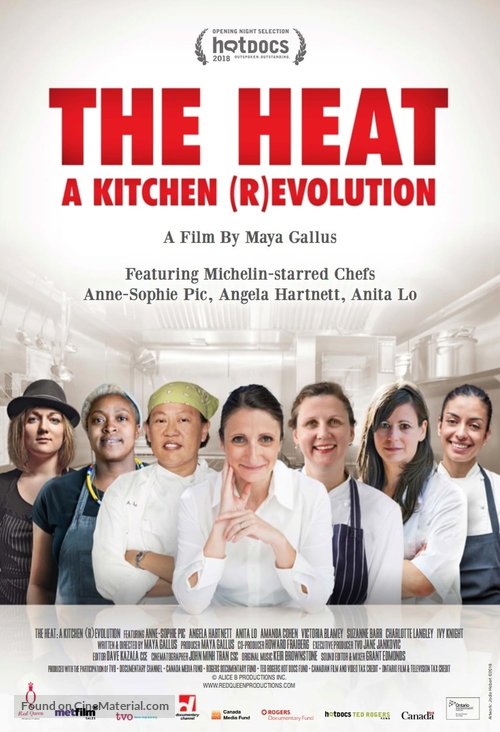 The Heat: A Kitchen (R)evolution - Canadian Movie Poster