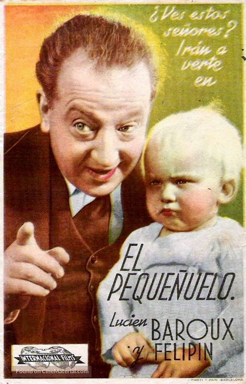 Le mioche - Spanish Movie Poster