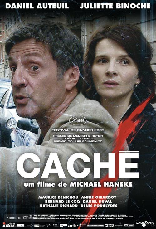Cach&eacute; - Brazilian Movie Poster