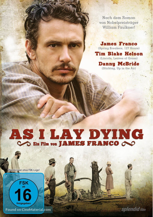 As I Lay Dying - German DVD movie cover