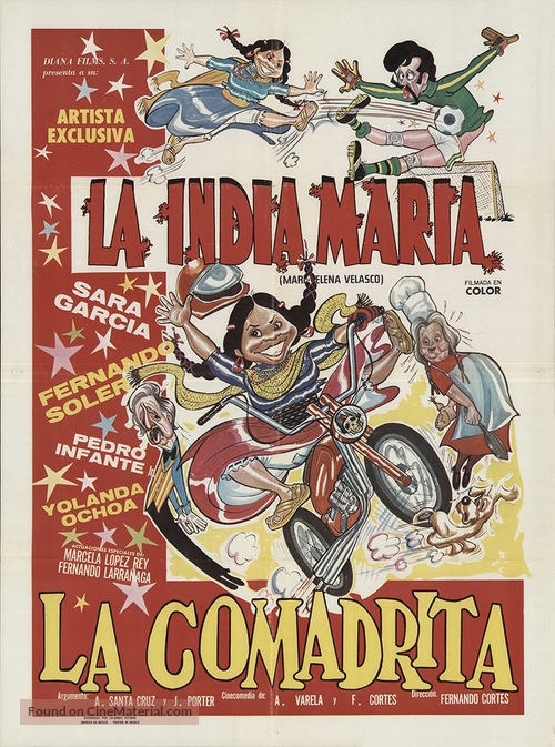 La comadrita - Mexican Movie Poster
