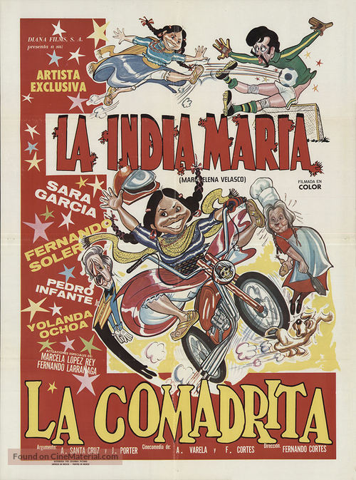 La comadrita - Mexican Movie Poster