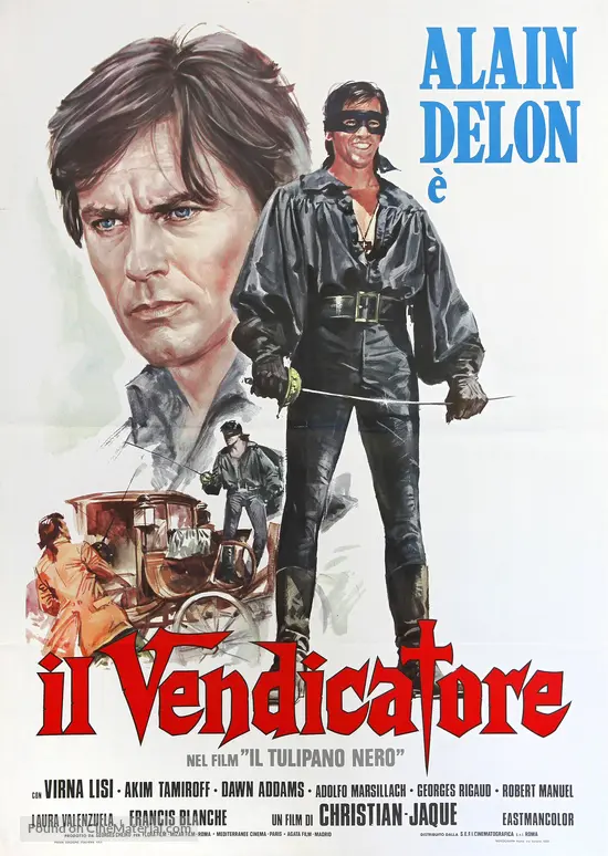 La tulipe noire - Italian Movie Poster