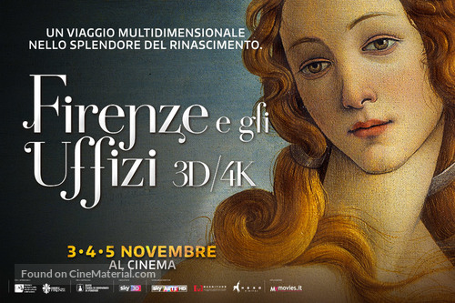 Firenze e gli Uffizi 3D/4K - Italian Movie Poster