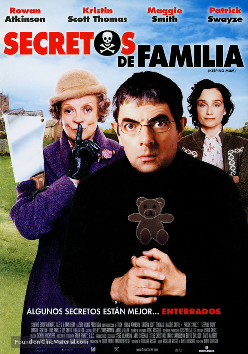 Keeping Mum - Spanish Movie Poster